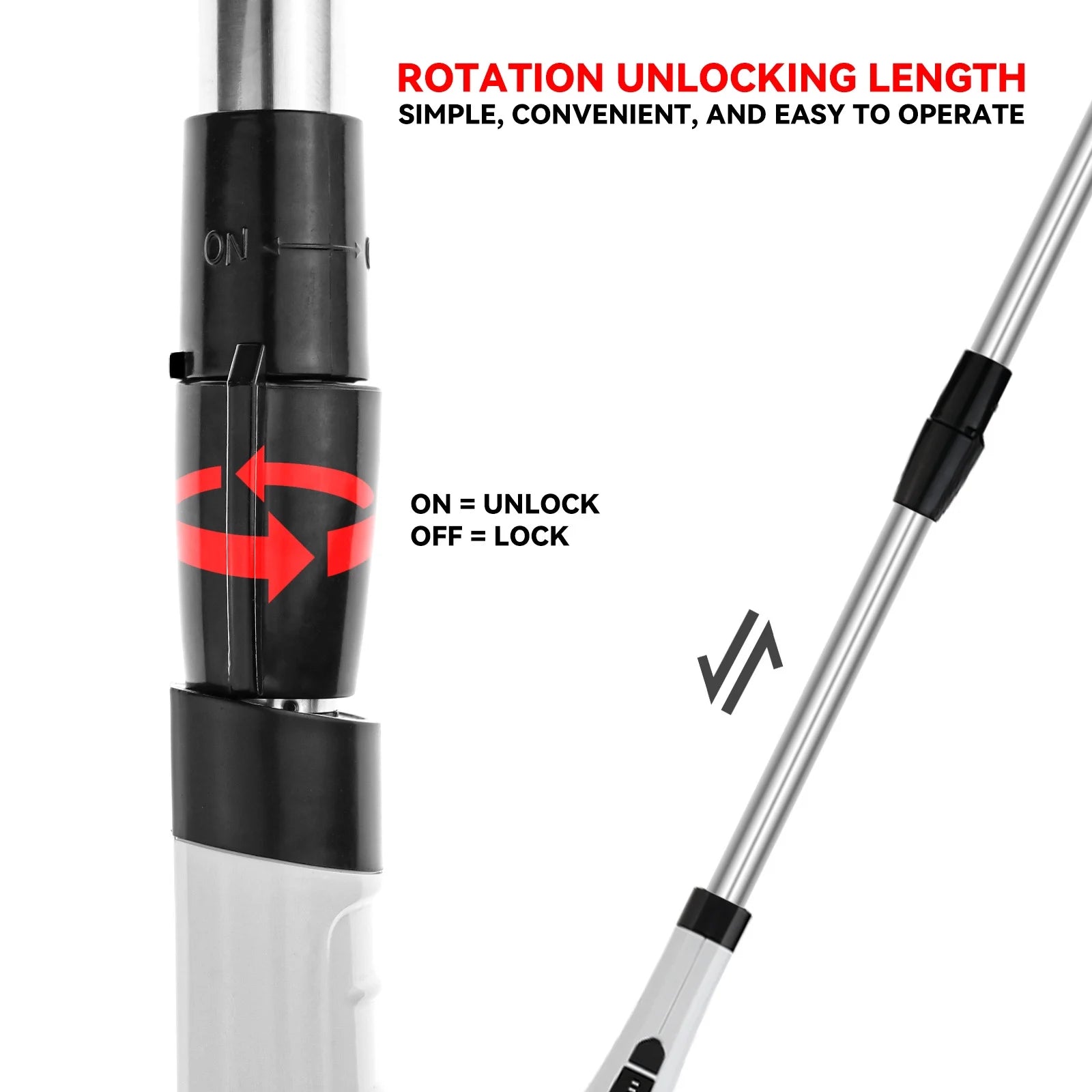 Cordless Electric Spin Scrubber with Long Handle & 7 Replaceable Heads Q2530