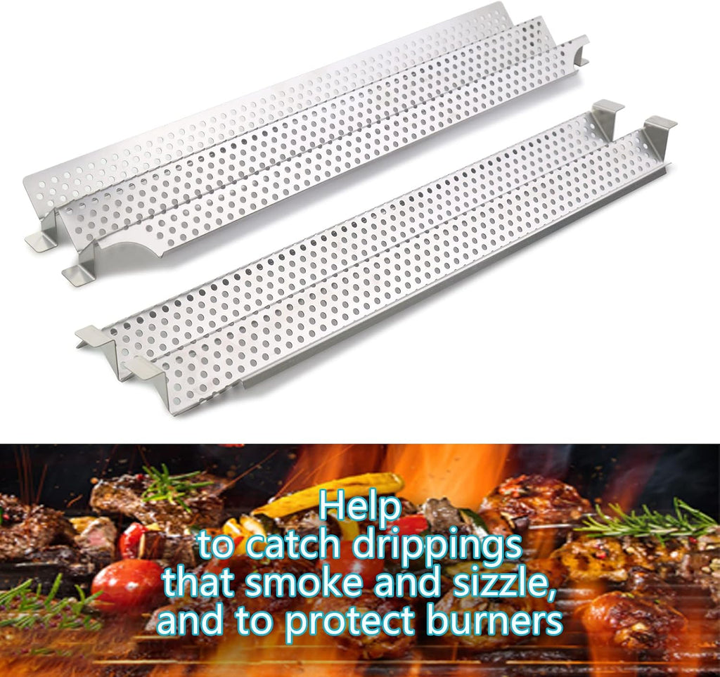 Stainless Steel Grill Heat Plates, 4 Pack A474610