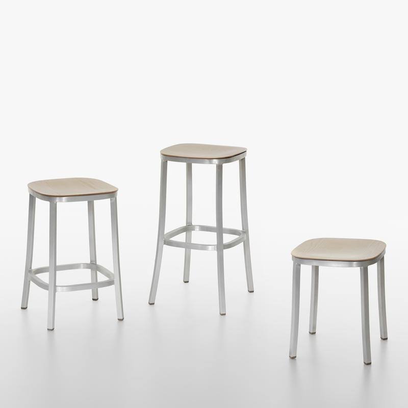 Silver Counter Stool D3758