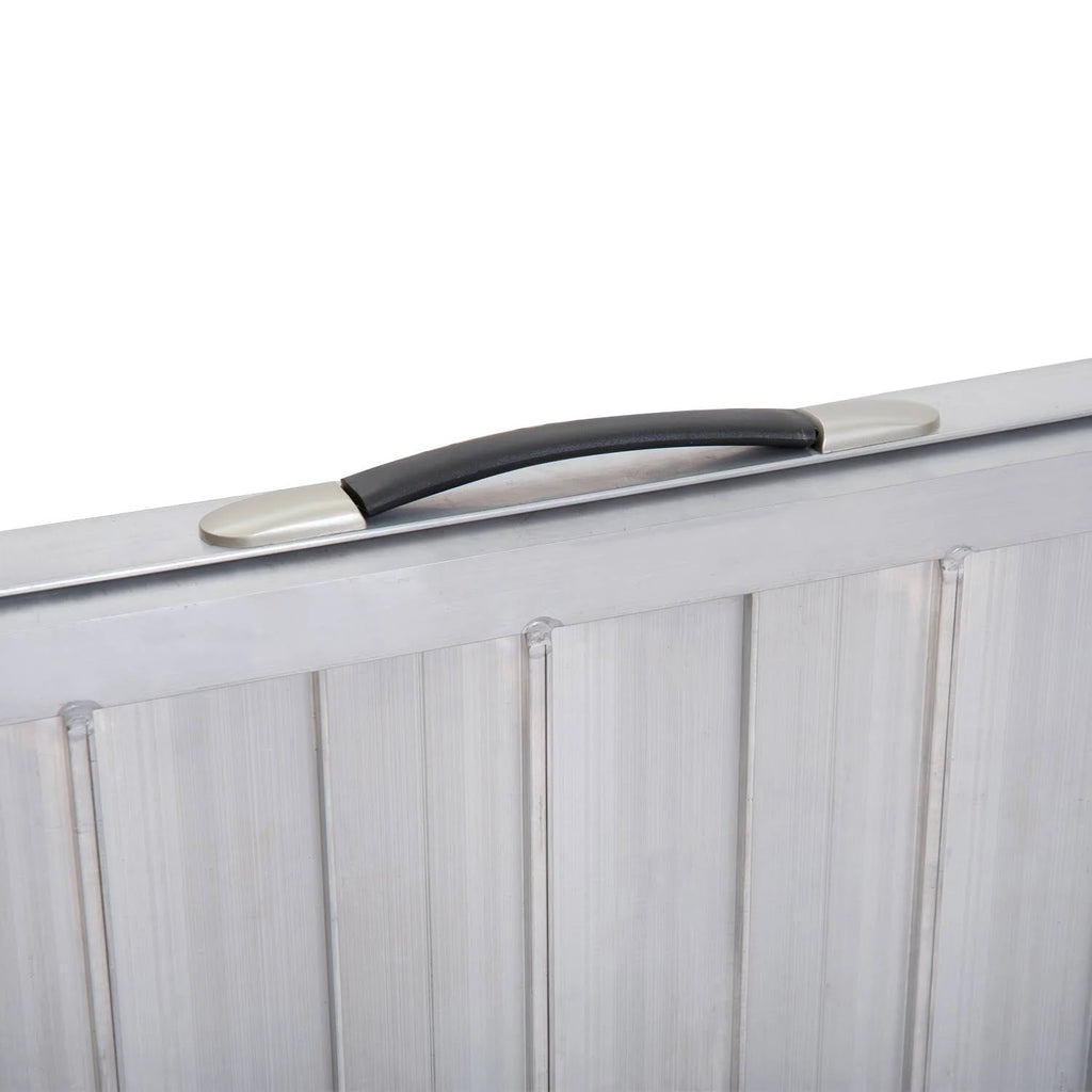 Lightweight Aluminum Alloy Folding Wheelchair Carrier Ramp with Carrying Handle Q50666