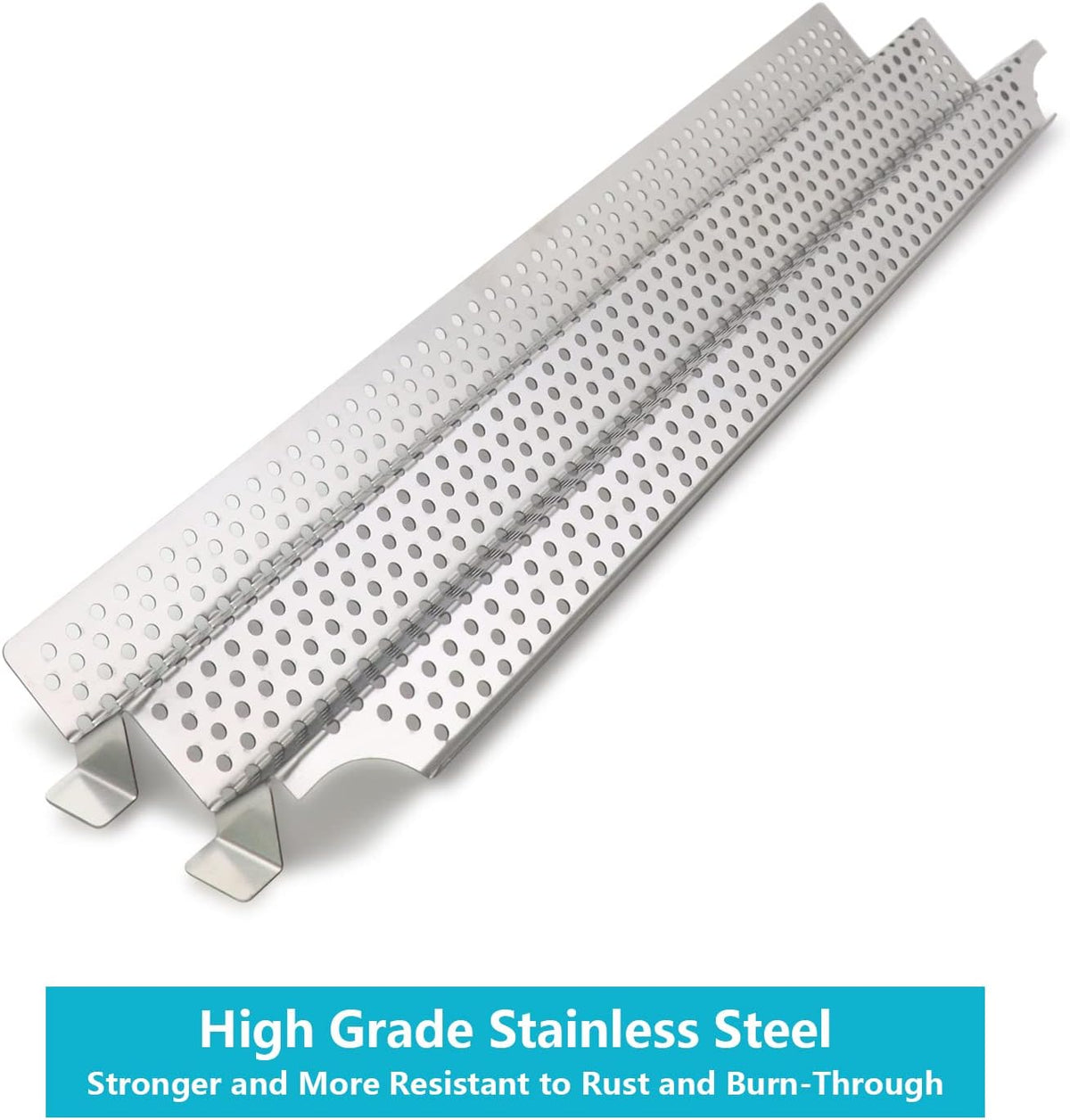 Stainless Steel Grill Heat Plates, 4 Pack A474610