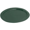 Hunter Green Sandstone Finish Cast Aluminum Oval Platter K6738