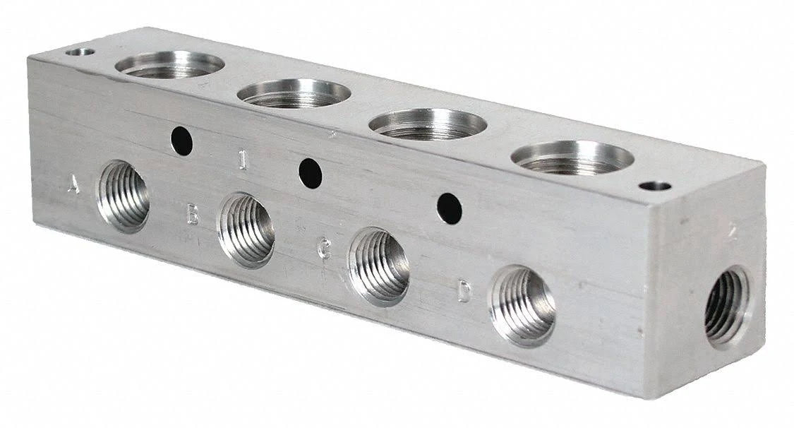 3 Outlets 303 Stainless Steel Manifold A81799