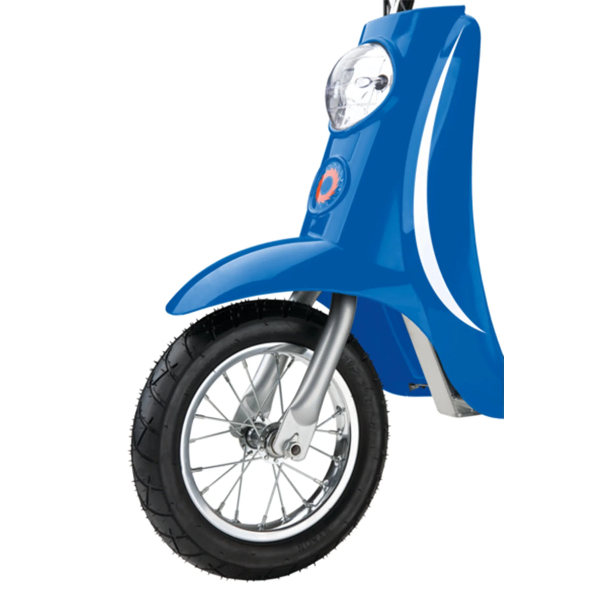 Blue 24V Electric Kids Ride On Retro Scooter O995433