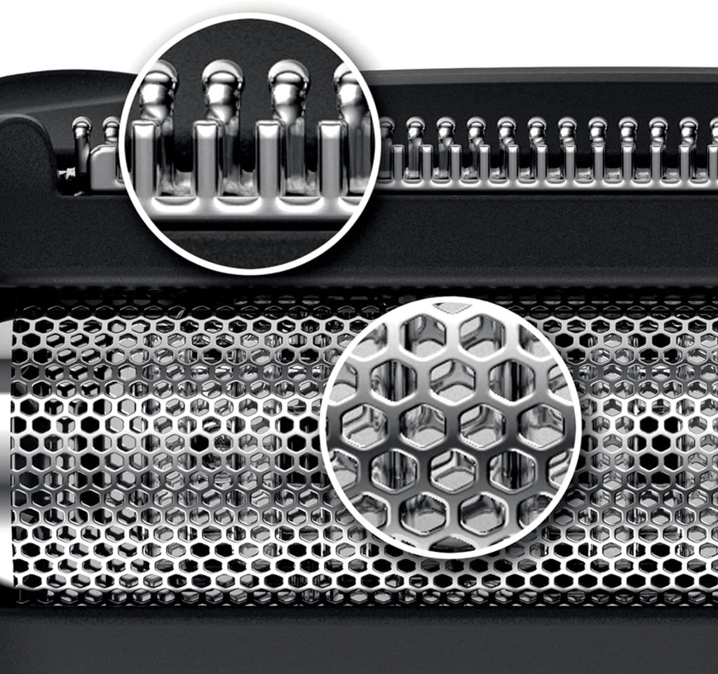 Electric Shaver with Back Hair Piece D925025