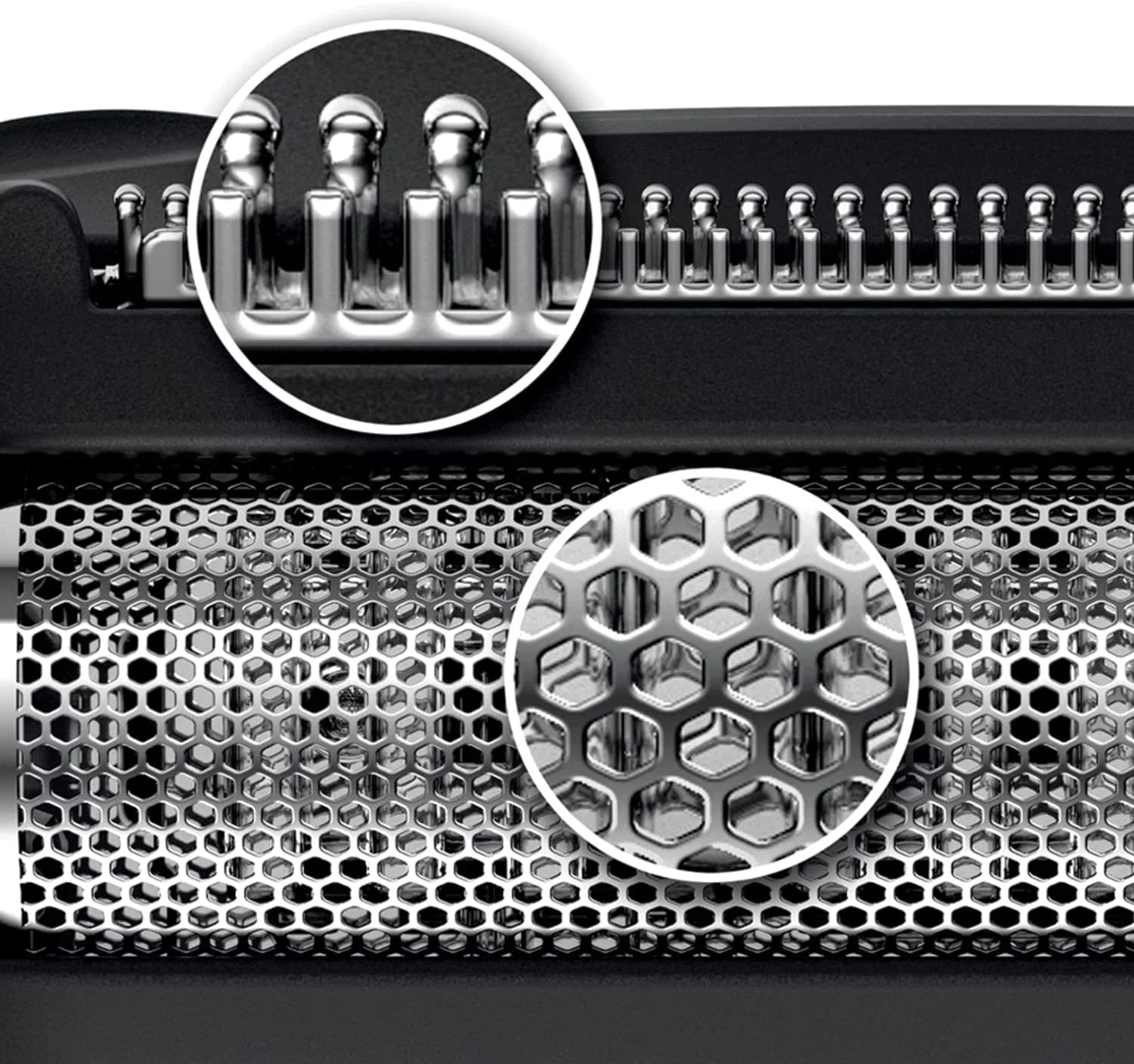 Electric Shaver with Back Hair Piece D925025