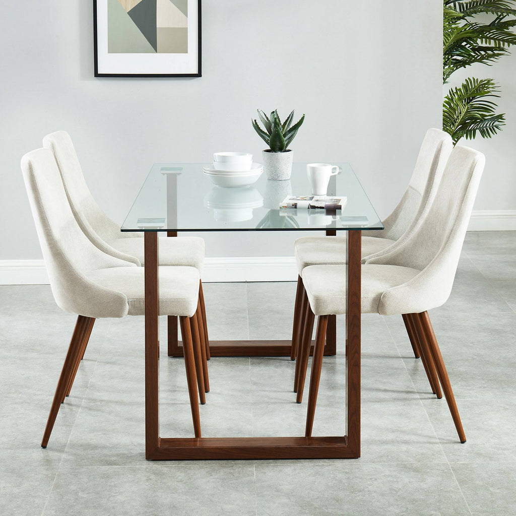 Grey Side Chair, Set of 2 S382054