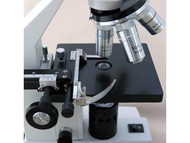 40X-640X Student Compound Microscope with Mechanical Stage Y368258