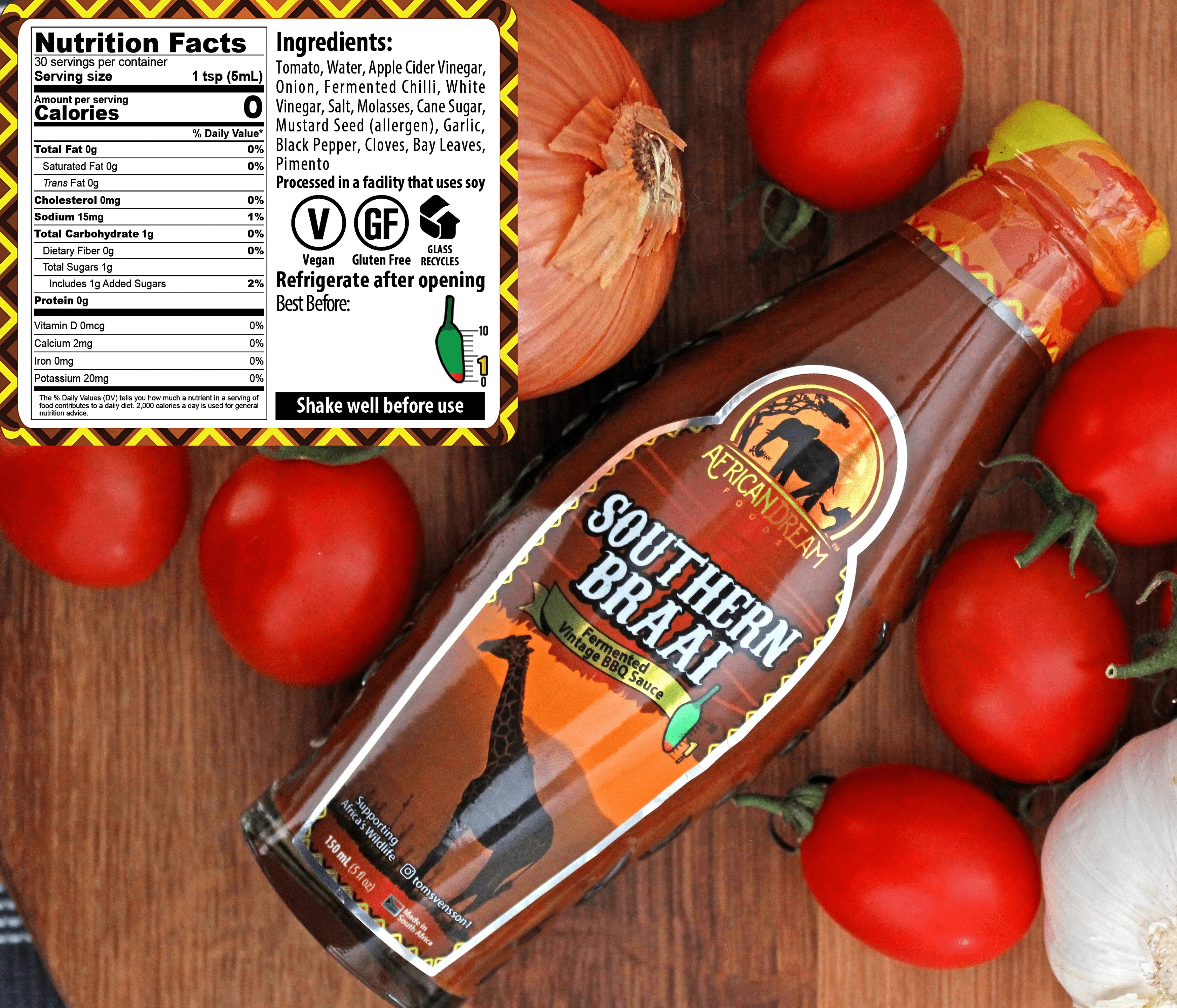 Mildest and Hottest Hot Sauce Gift Pack, 5fl oz Bottles, 4PK C65292
