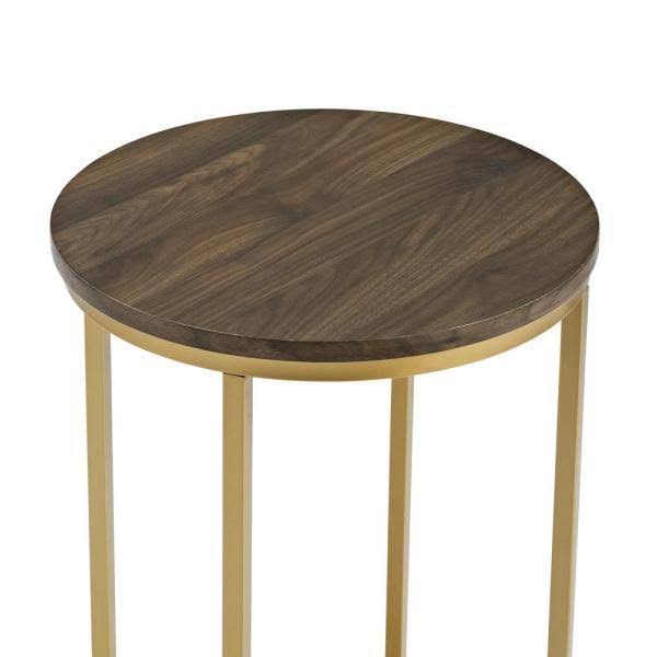 Mid Century Modern X-Base Side Table L20271