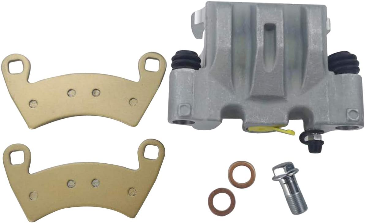Front Right Brake Caliper with Pads without Mounting Bracket Pack of 2 L11508