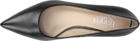 Black Leather Pump - Size 7 Q433480