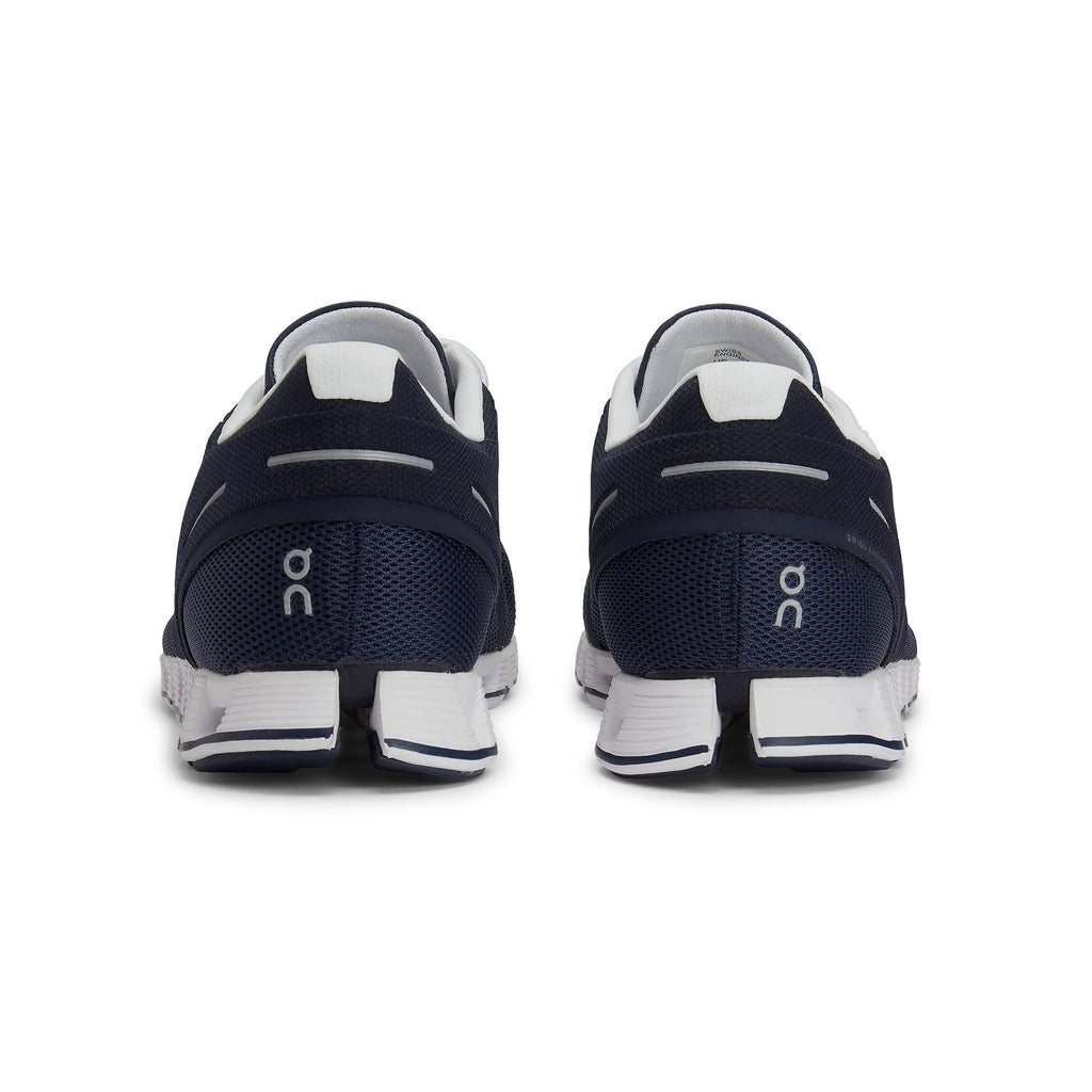 Navy White Running Shoes U9337