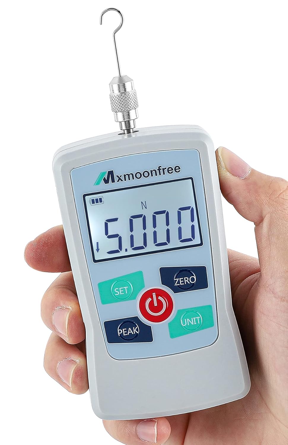 300N Digital Force Gauge Push Pull Gauge Portable Force Meter with Storage Case X749628