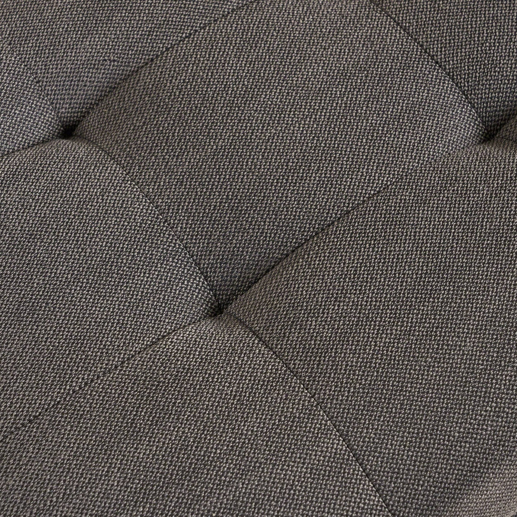 Tufted Fabric Armed Storage Ottoman Bench V785