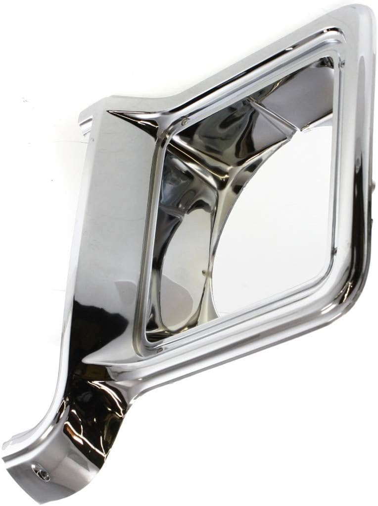 Chevy C10 Headlight Door 1975-1978 Driver Side Round Chrome & Painted-Dark Argent Pack of 2 Z22112
