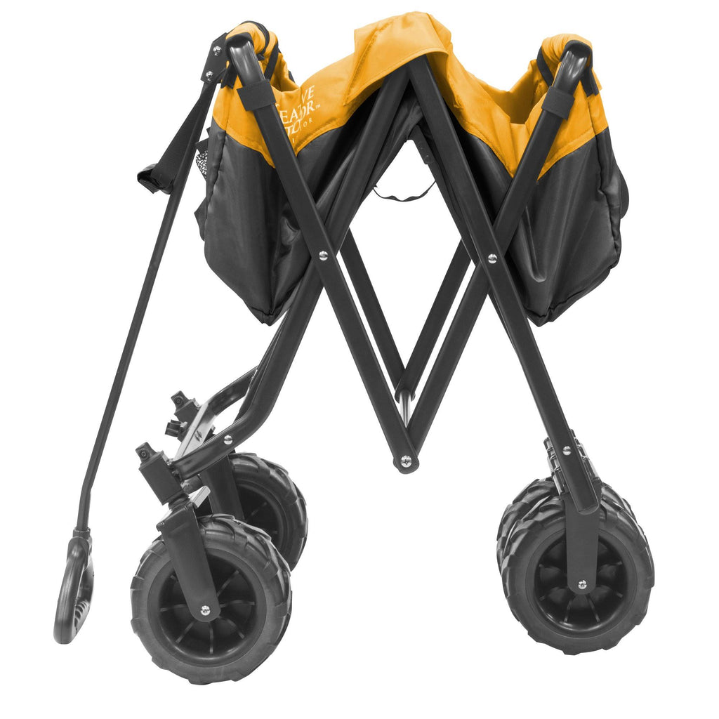Black/Yellow All-Terrain Folding Wagon O962995