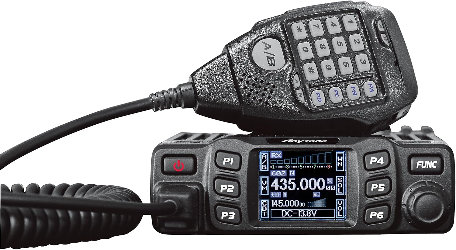 Dual Band Transceiver Mobile Radio VHF/UHF Two Way Radio T303