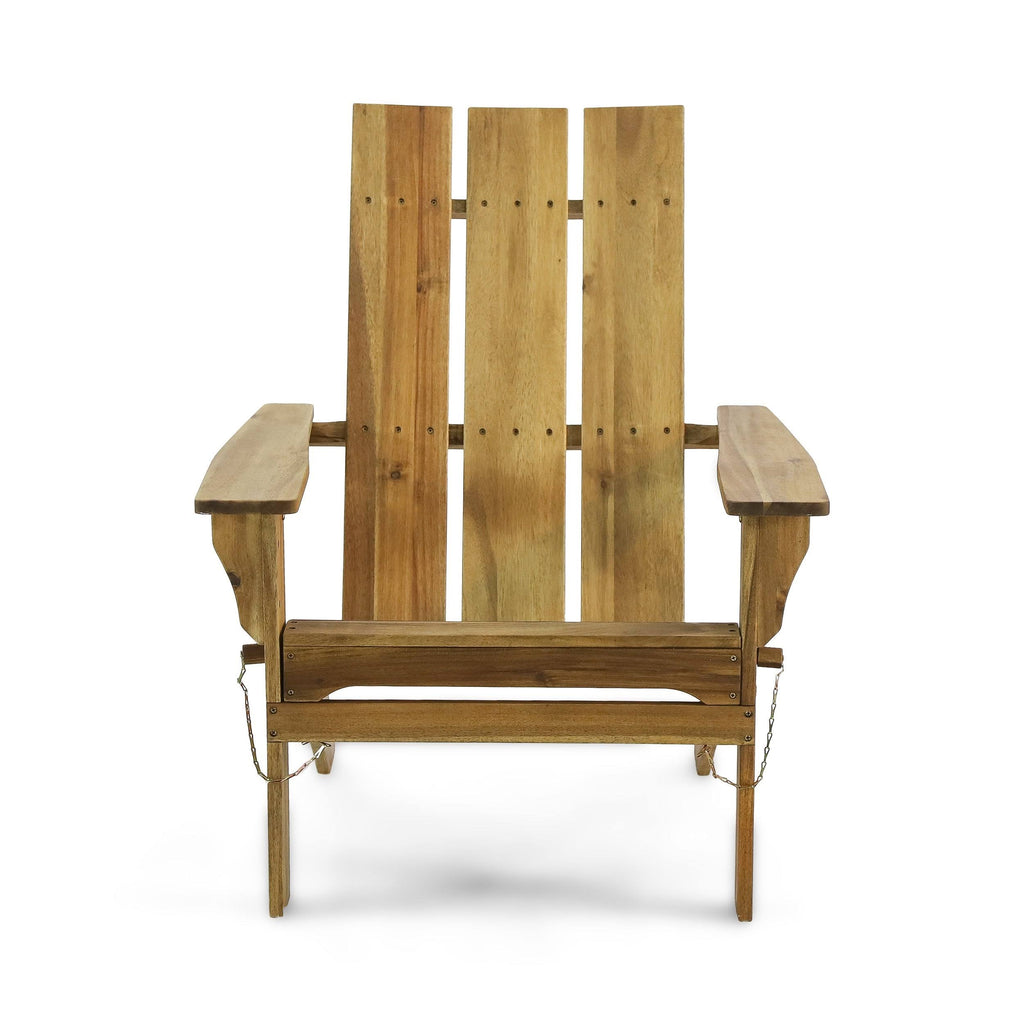 Acacia Wood Foldable Adirondack Chair X3007