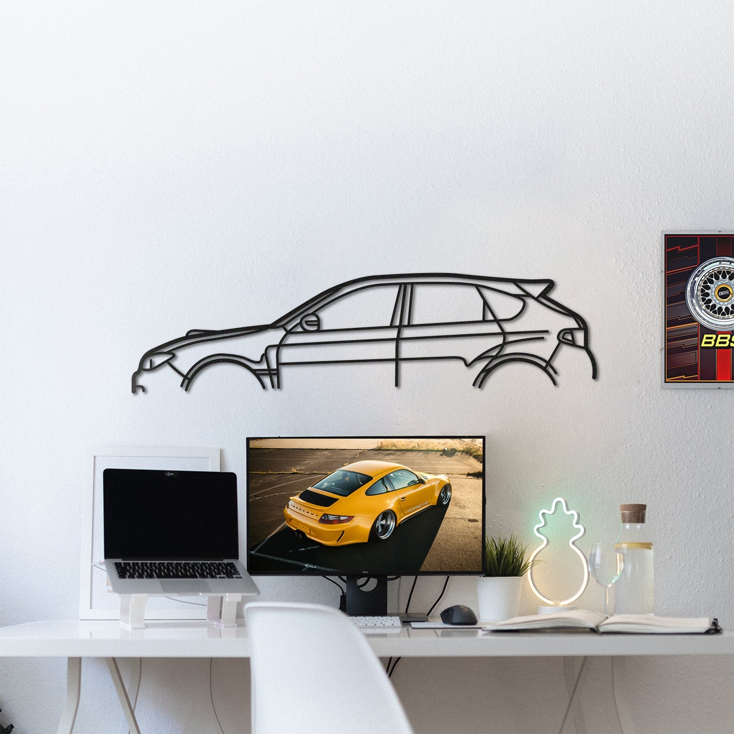 Classic Metal Silhouette Wall Art G504