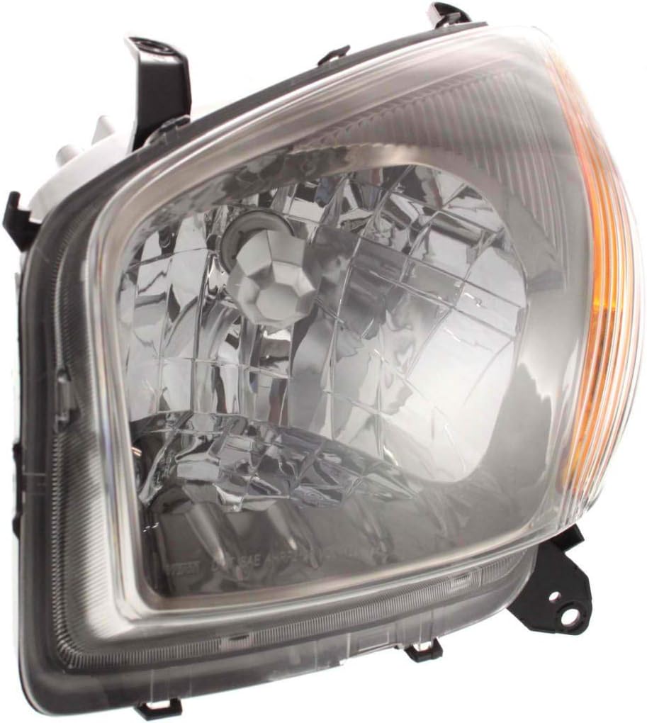 Black Bezel Headlight Assembly Pair for Toyota RAV4 J45425