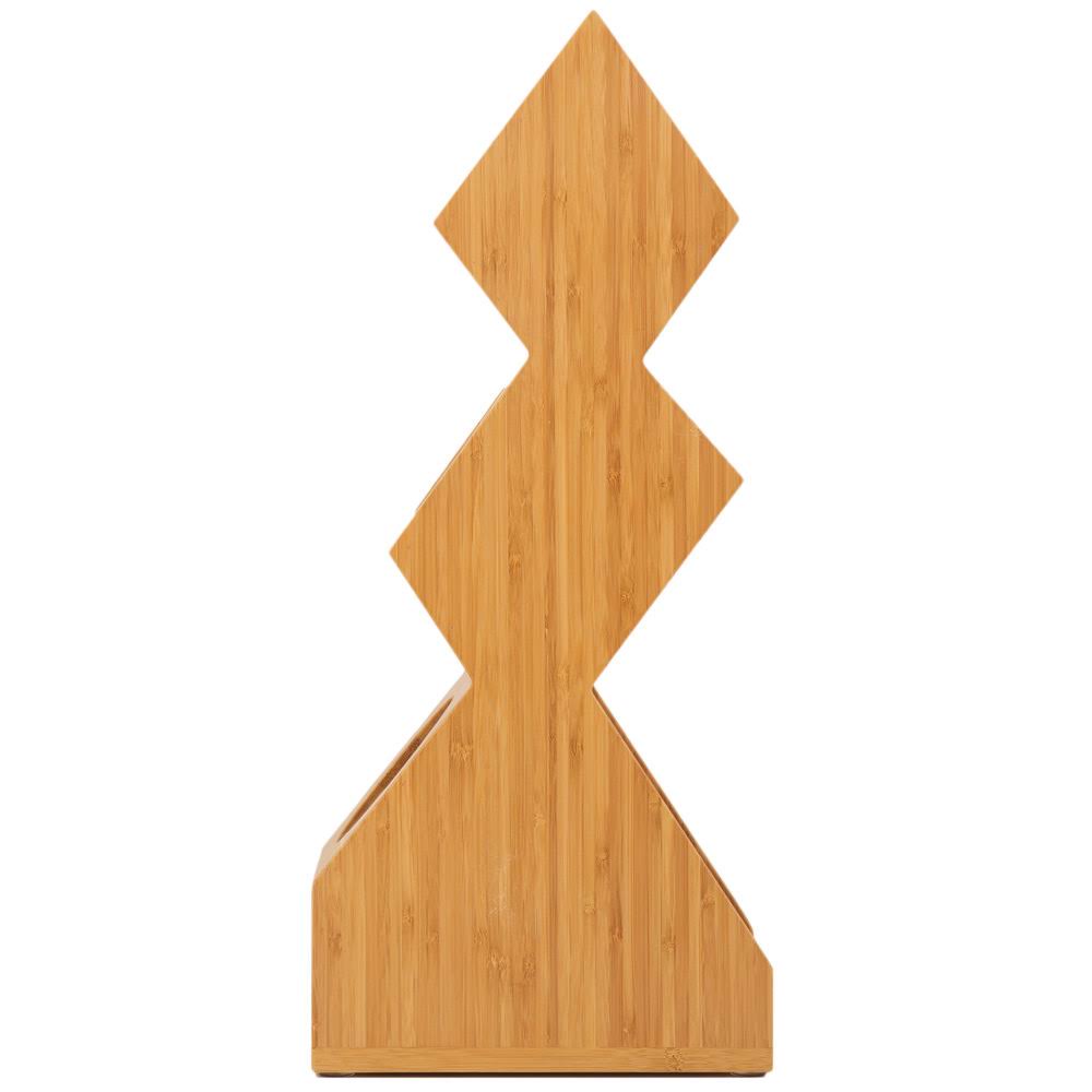 Bamboo 3-Compartment Cylinder Display J6516