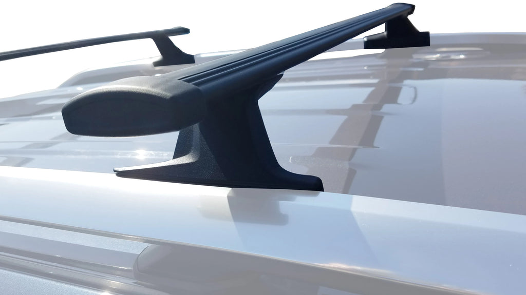Black Aluminum Roof Rack Crossbars, Set of 2pcs C593