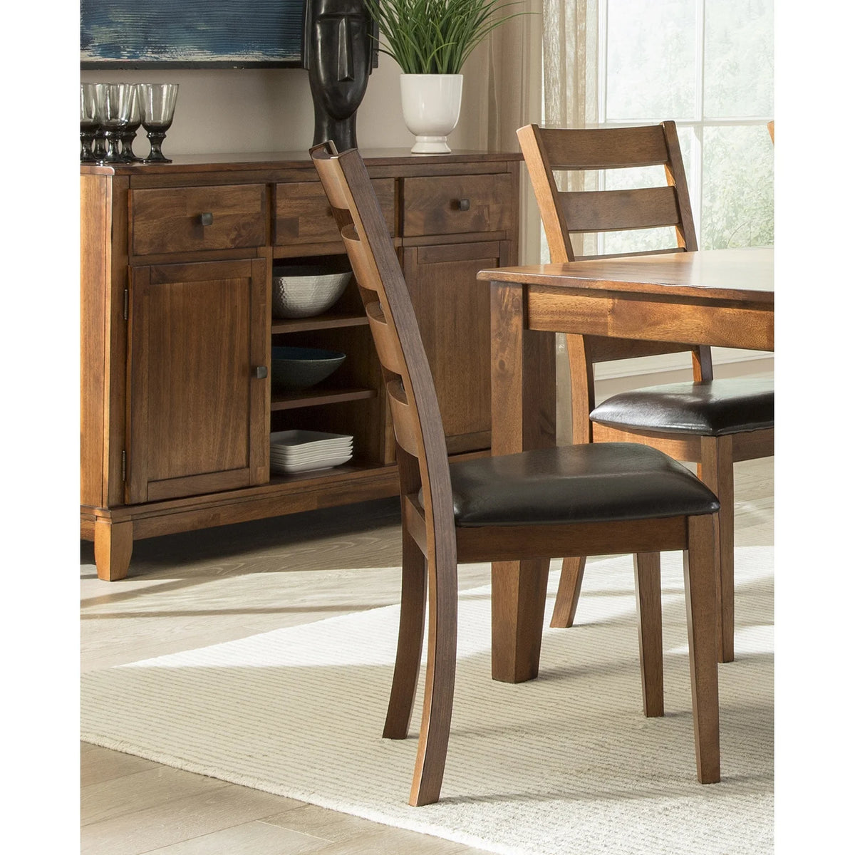 Ladderback Dining Chairs (Set of 2) U19474