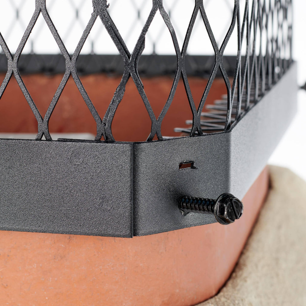 Black Steel Chimney Cap Z307315