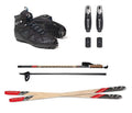 Whitewoods WHITETAIL Metal Edge Cross-Country NNN Ski Pkg 160cm G37760