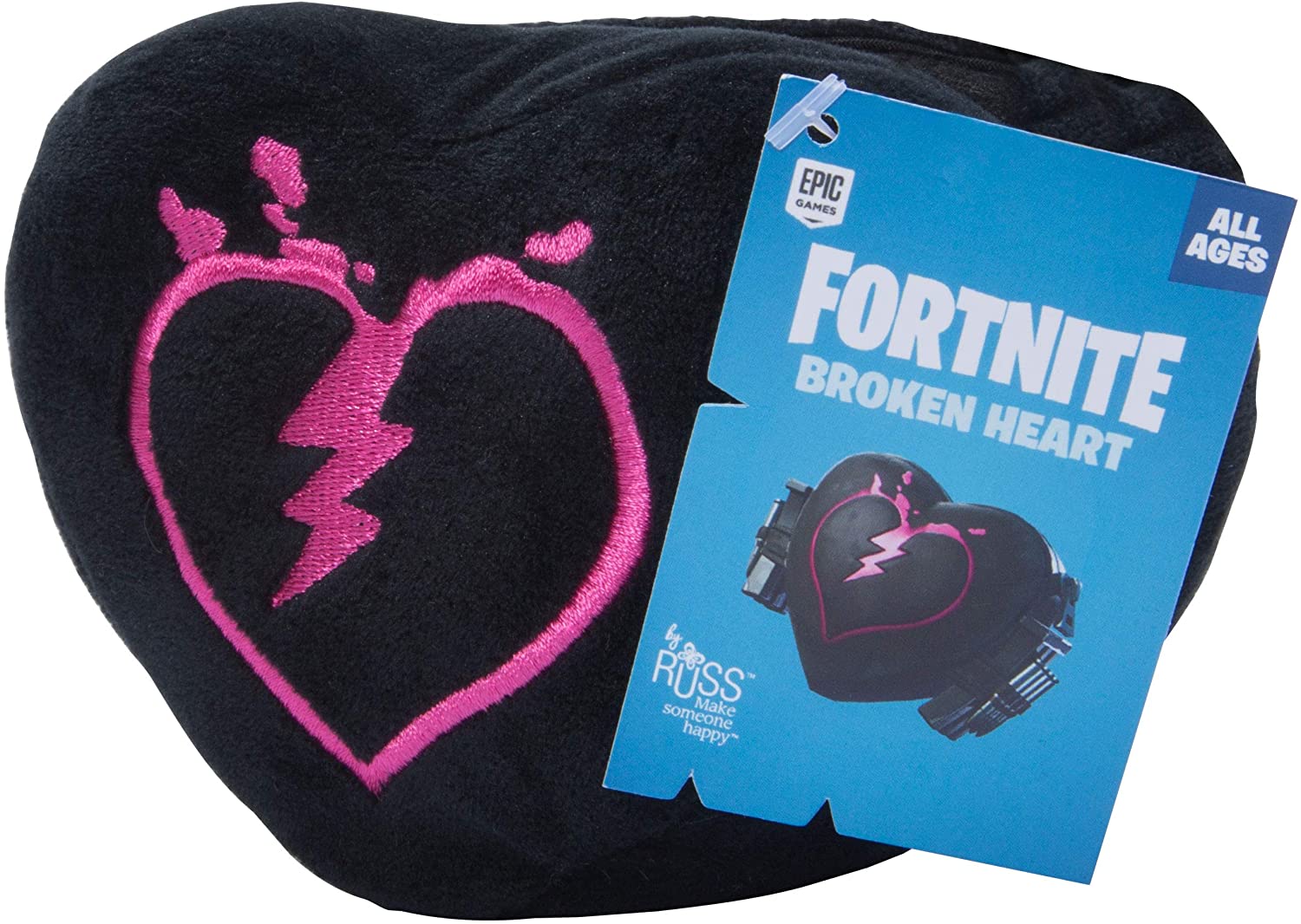 Broken Heart Plush - 8 Inch Collectible Toy L340