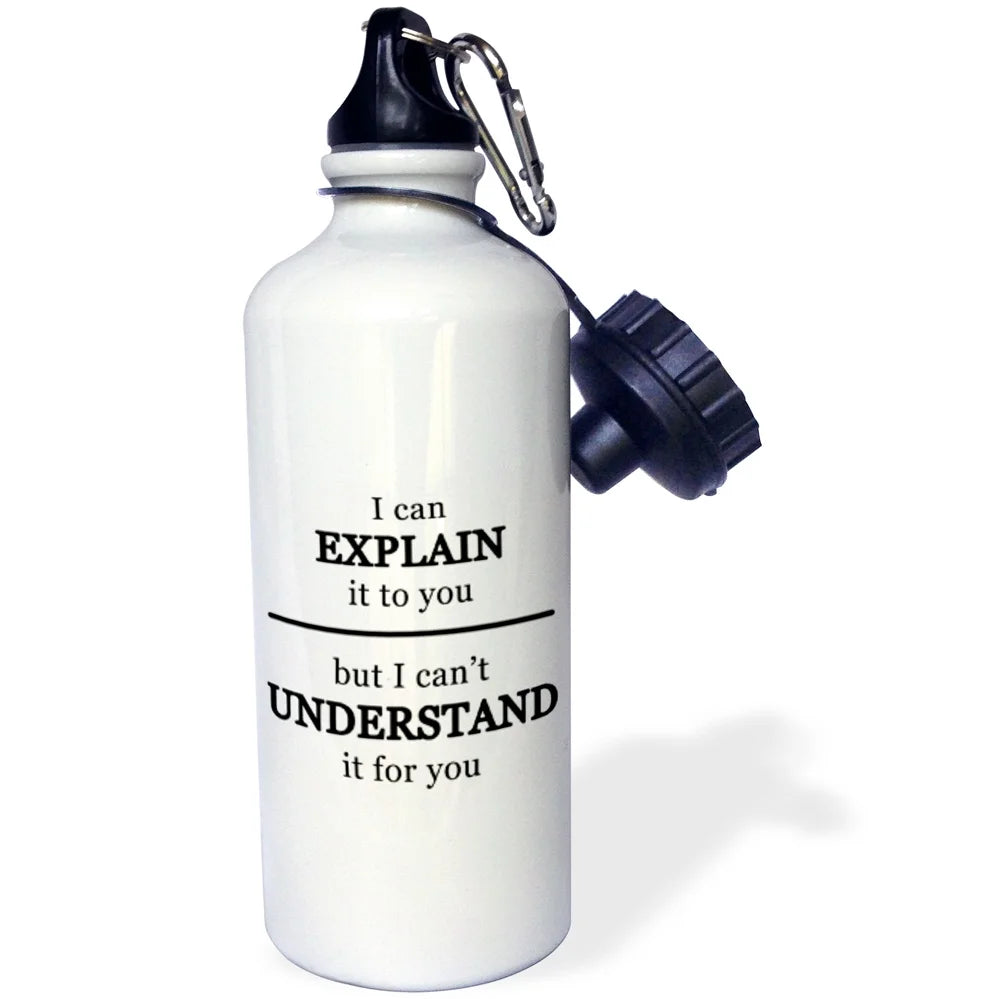 Sports Water Bottle, 21oz U599370