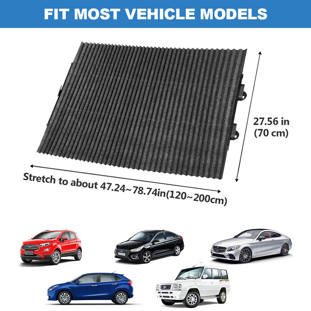 Retractable Car Windshield Sun Shade Cover Z145334