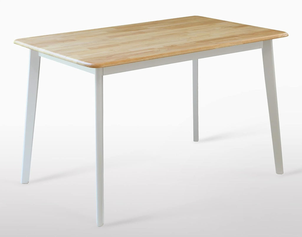 47.2 Solid Rubber Wood Dining Table N8007
