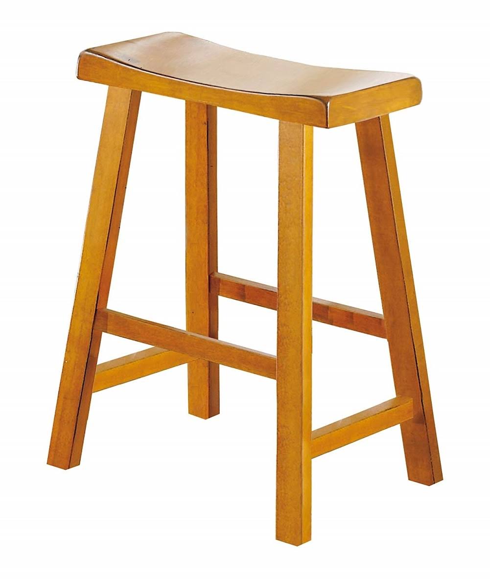 Oak Stool Set of 2 C238