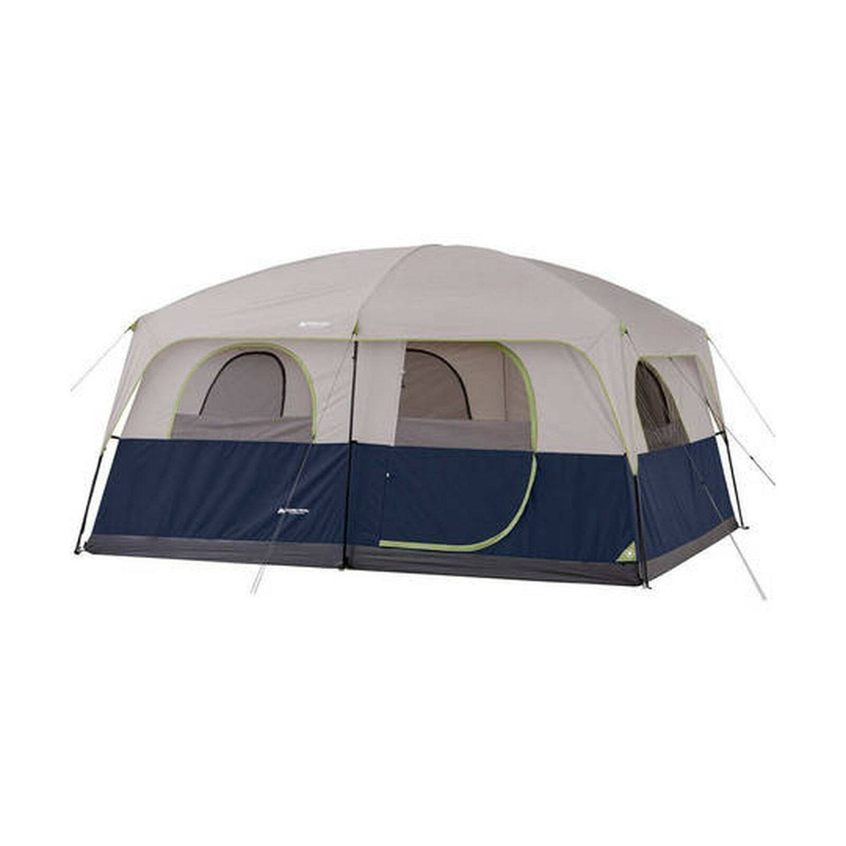 10 Person 2 Room Straight Wall Family Cabin Tent R7418