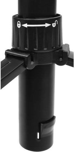 Aluminum Video Tripod System with Fluid Head, Extends to 82”, Max Load 15 lb, Carry Case Z32407