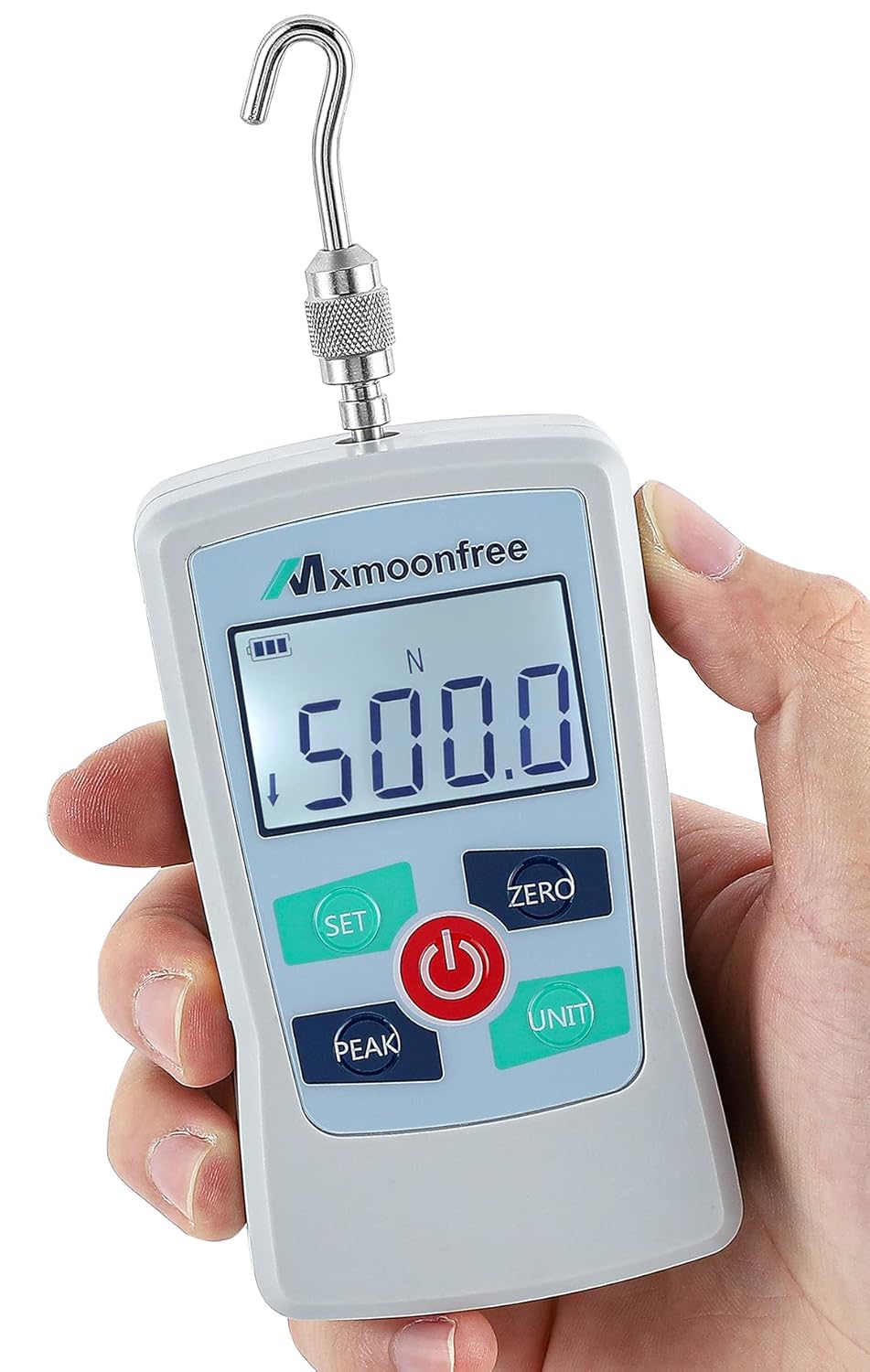 300N Digital Force Gauge Push Pull Gauge Portable Force Meter with Storage Case X749628