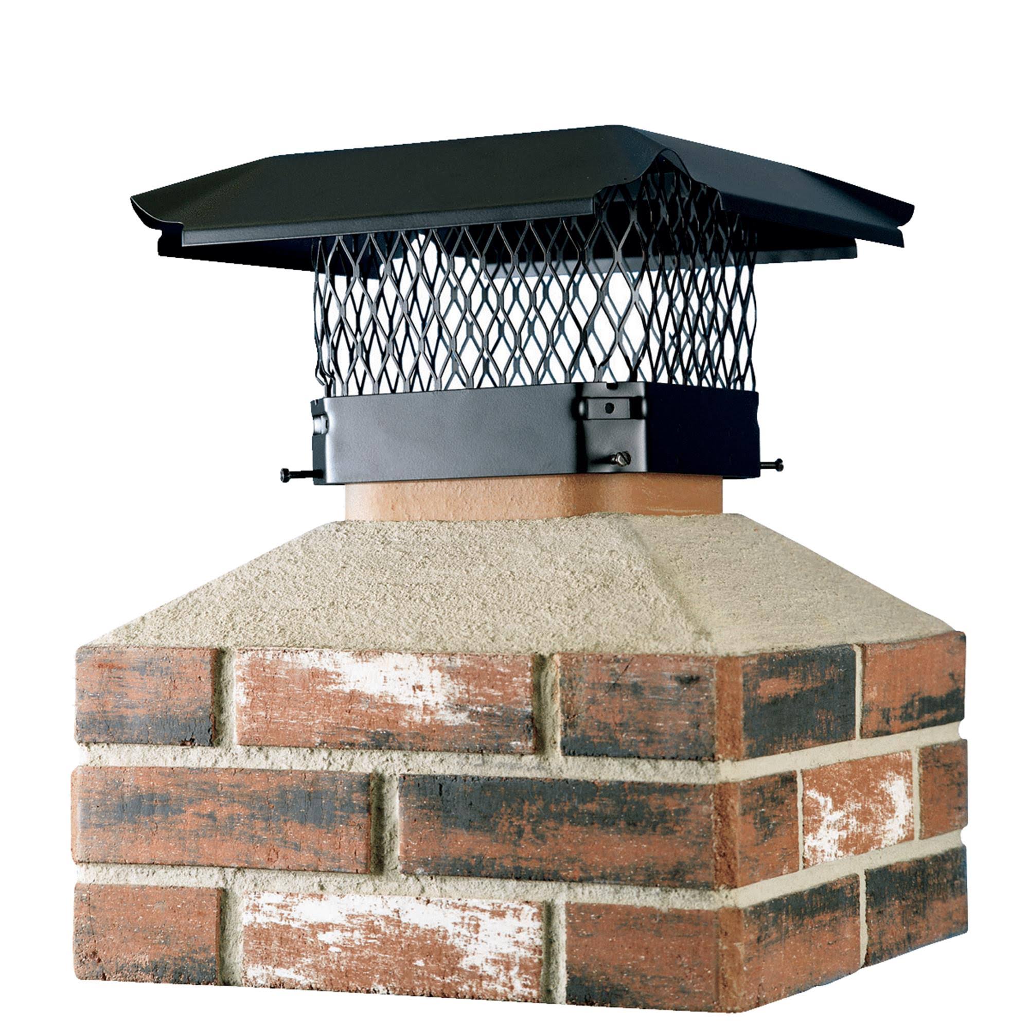 Black Steel Chimney Cap Z307315