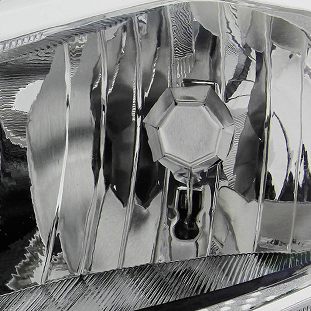 Chrome Bezel Halogen Headlight Driver Left Side O63580