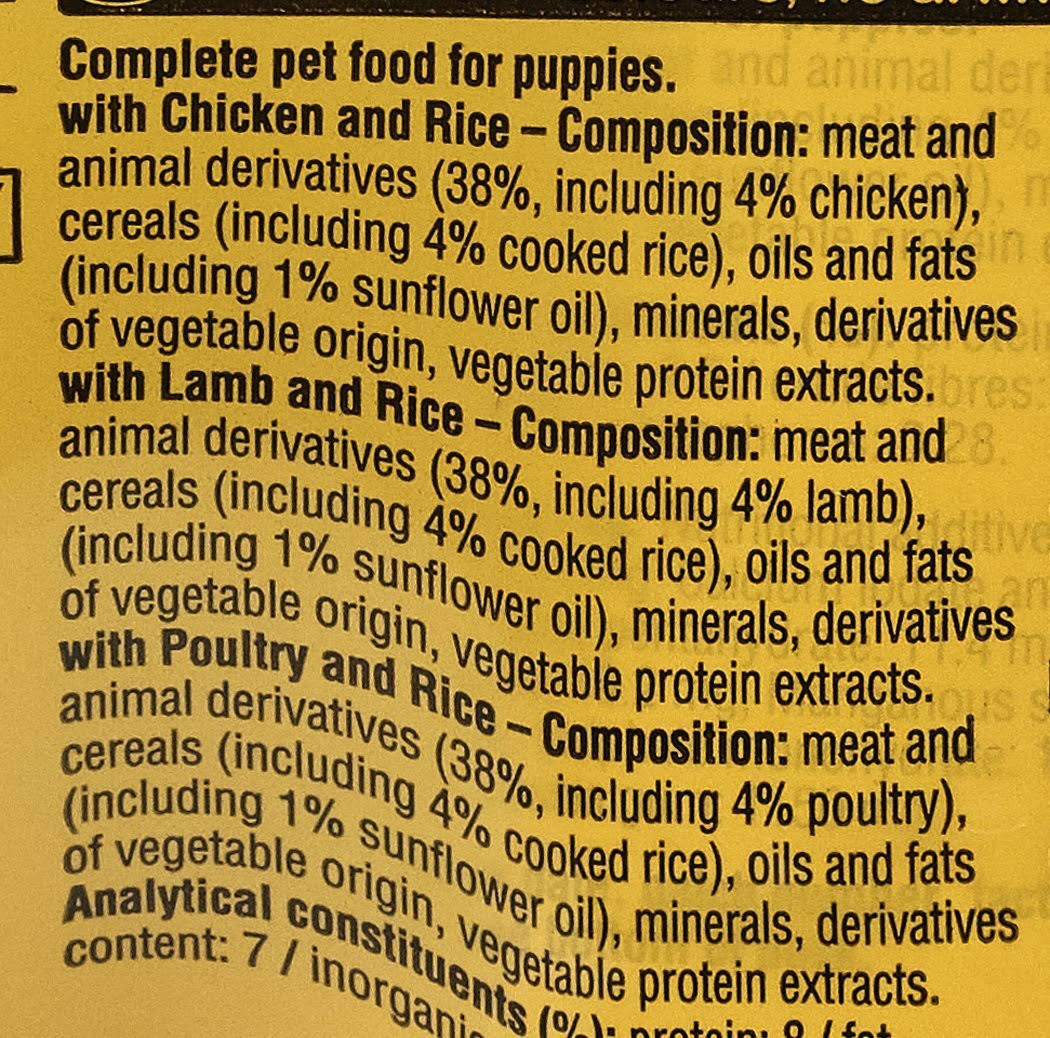 Pedigree Can Cuts in Jelly Tinned Puppy Food 6 X400g X3358