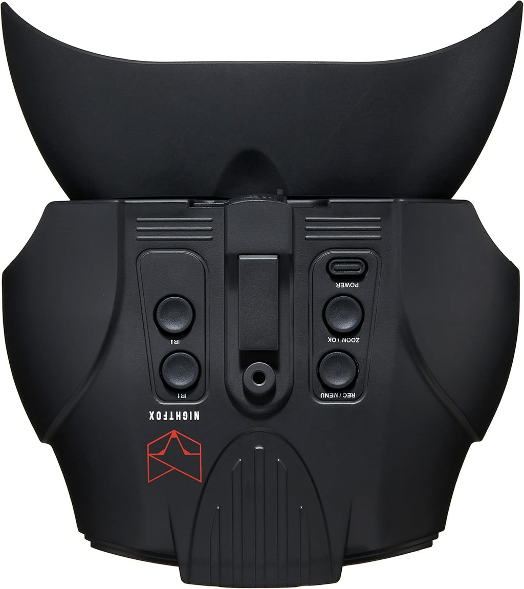 Red HD Digital Night Vision Goggles with 1x Magnification, 940nm Infrared, 1080p Video, USB Rechargeable X402716
