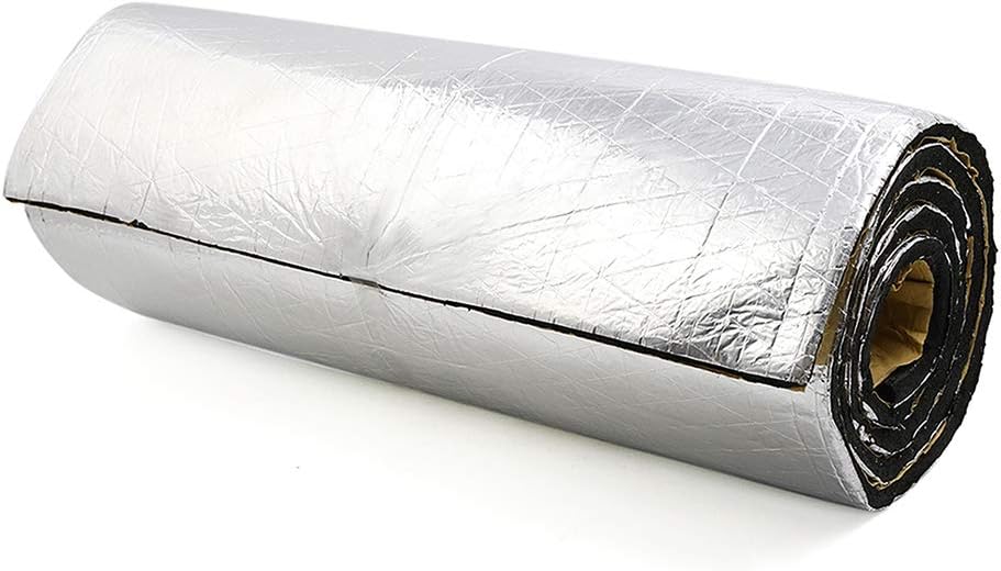 Heat Sound Deadening Insulation Mat 118x39inch Pack of 2 J12353