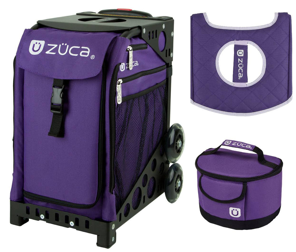 Black Frame Sport Bag with Lunchbox and Seat Cover T878567