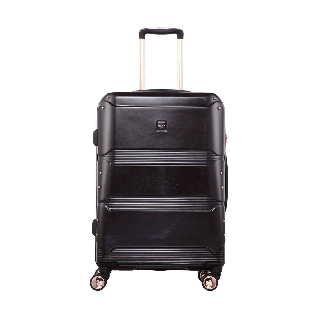 Navy Hard Shell 8 Wheels Trolley Case L842369