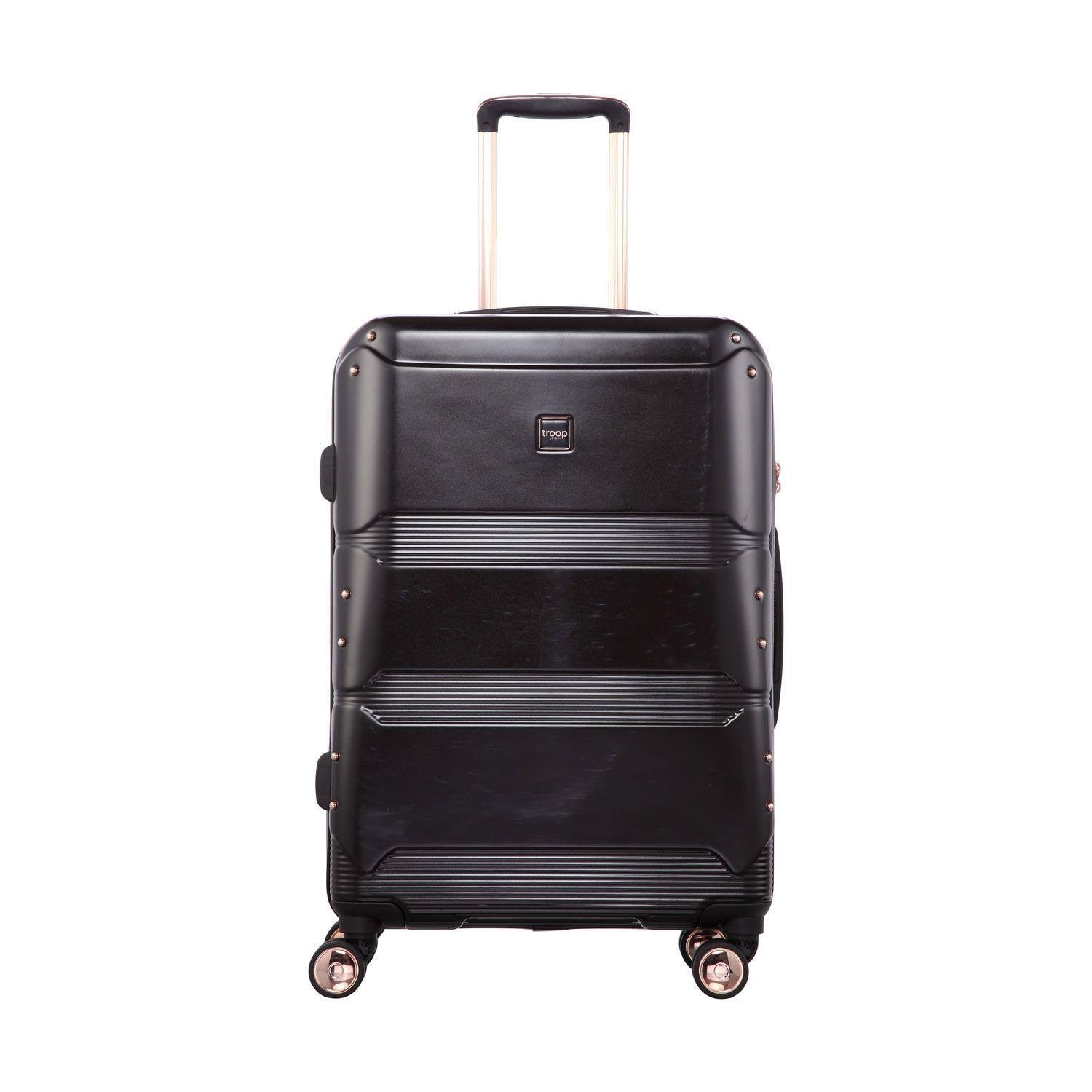 Navy Hard Shell 8 Wheels Trolley Case L842369