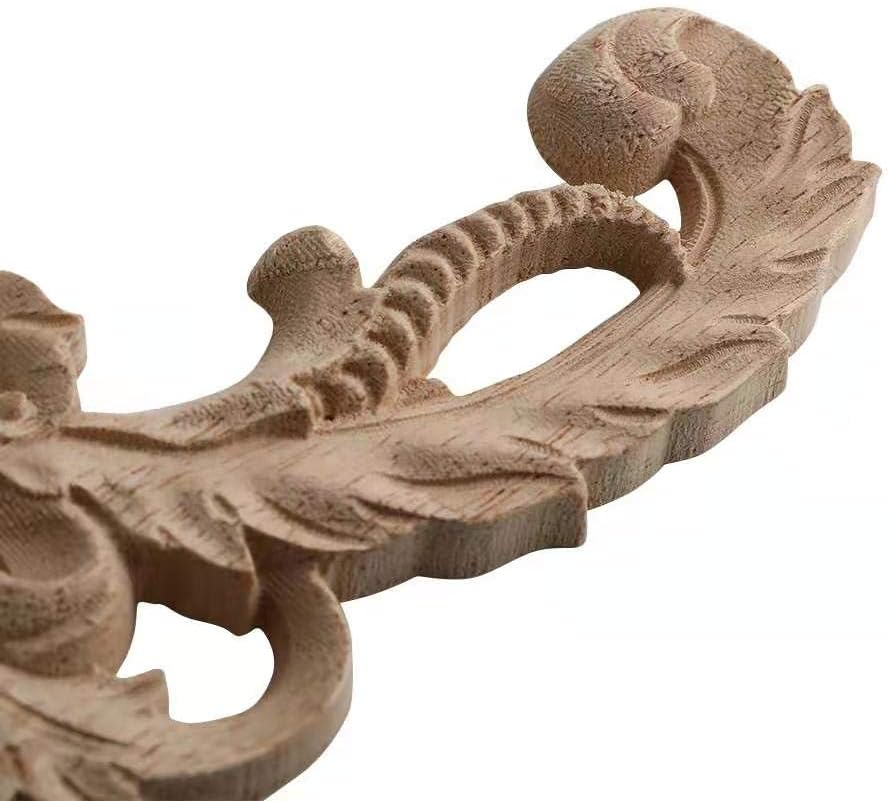 80x20cm European Style Wood Carving Applique Pack of 2 I7854