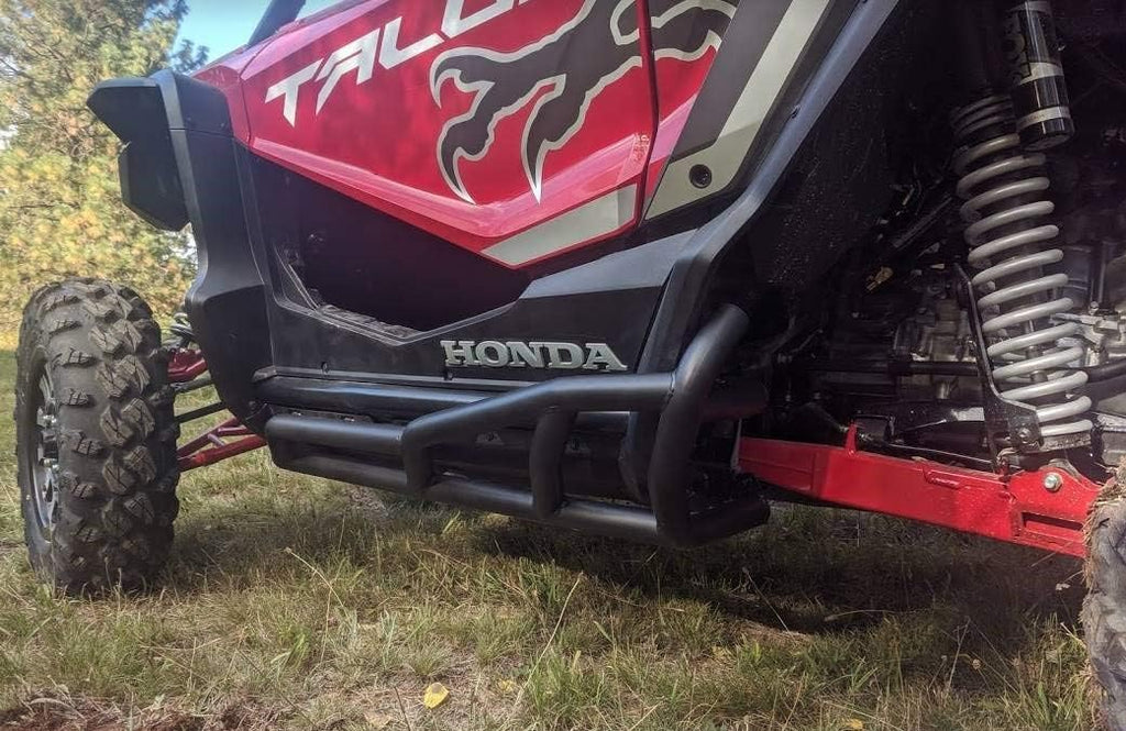 Black Nerf Bars Rock Sliders Tree Kickers for Honda Talon Two Seat 1000X / 1000R G839751