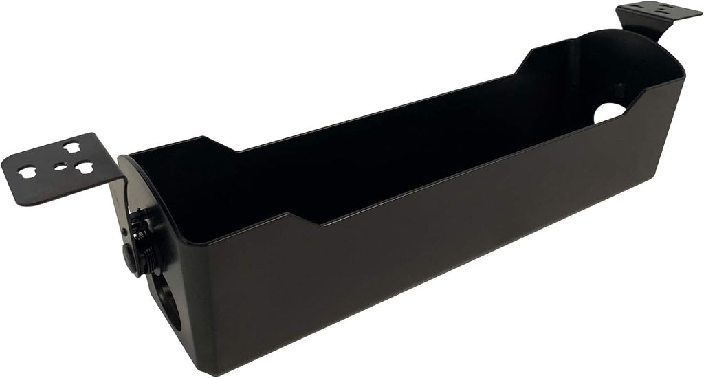 Black Cable Management Tray for Sit Stand Desks T985822