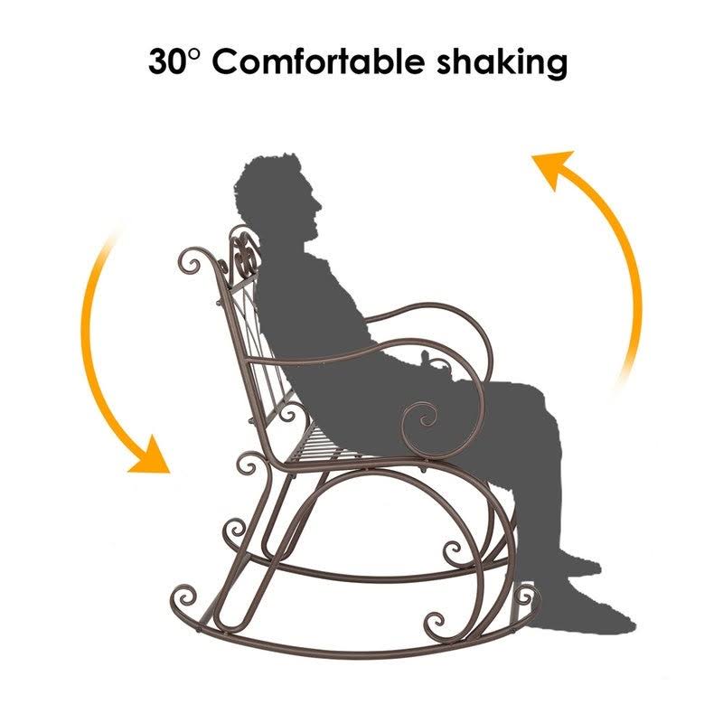 Iron Rocking Chair Q9994